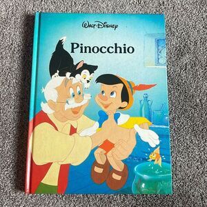 Walt Disney Classic Series 1986 Vintage Hardback Pinocchio Picture Book
